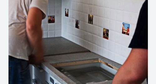 Сборка кухни. Посёлок имени Свердлова